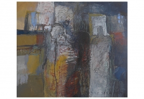 Small Work with oil pastel